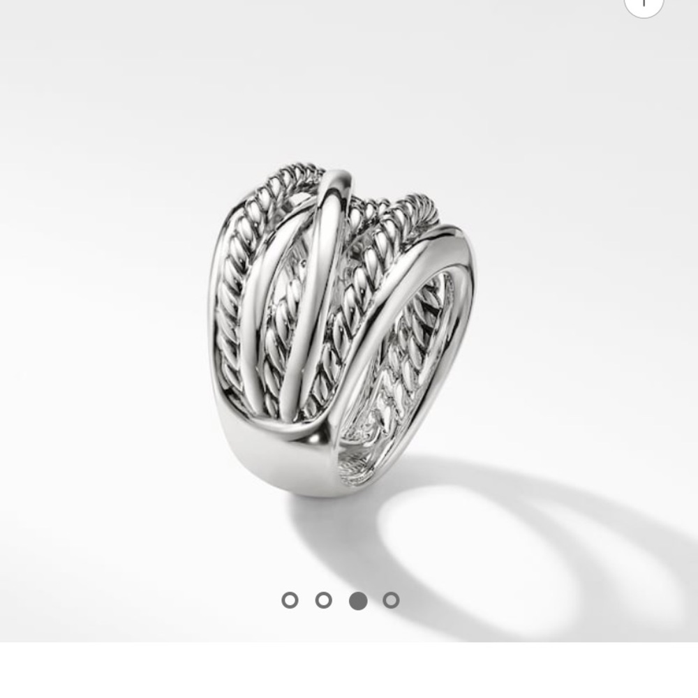NWT David Yurman Crossover Ring